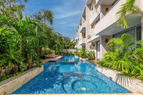 Lux 2BR Suite with Jungle Views, Pool, Gym at NHOA Tulum